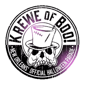 Krewe of Boo Logo - The Mortuary Haunted House