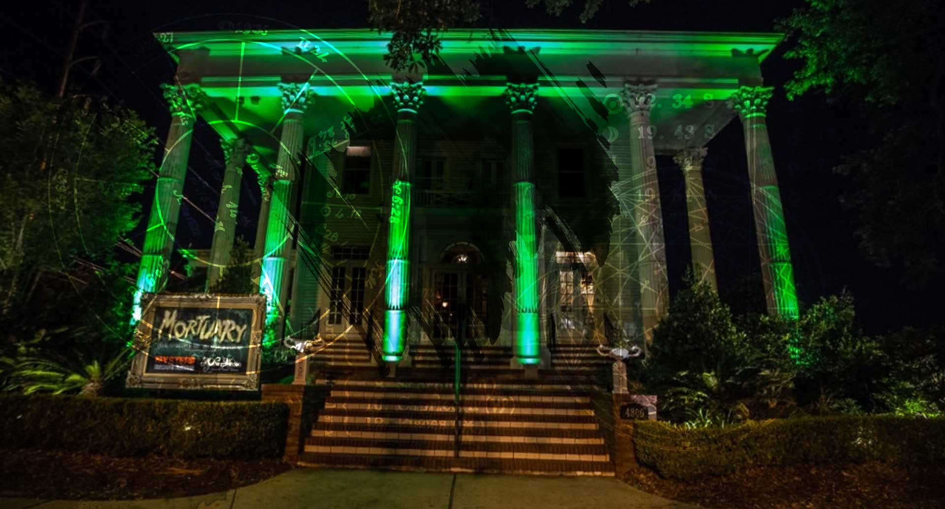 The Mortuary Haunted Mansion The 1 New Orleans Haunted House