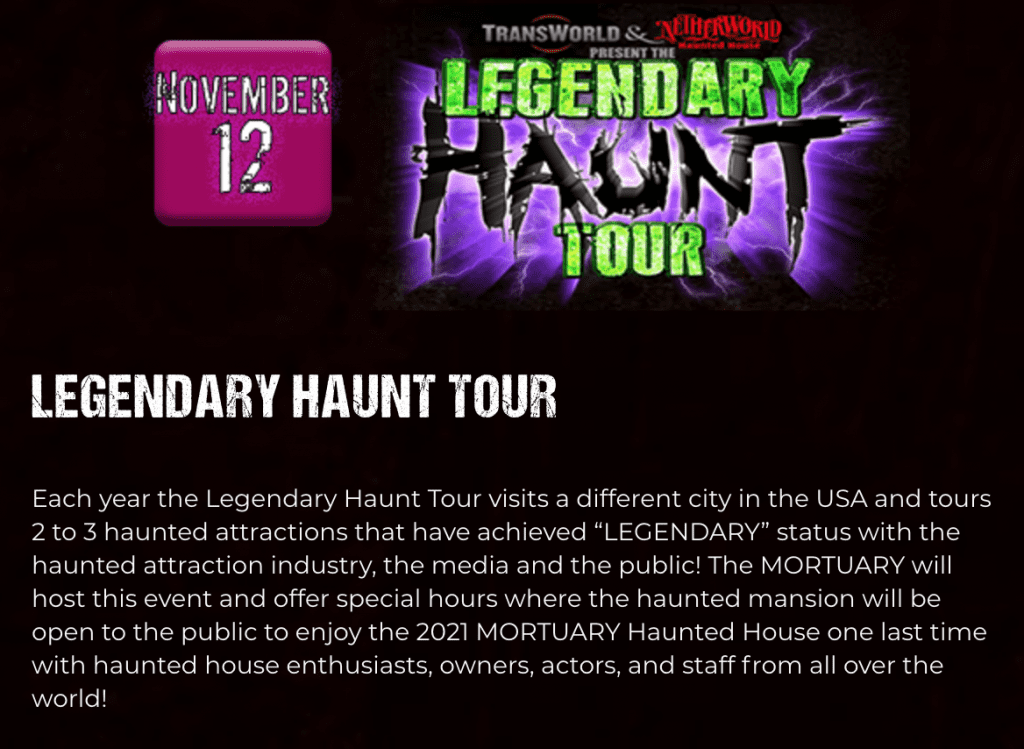 The Mortuary Haunted Mansion The 1 New Orleans Haunted House